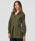 Camisa mujer Manga Roll Up Livia Caqui