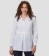 Camisa mujer Manga Roll Up Livia Blanca