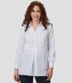 Camisa mujer Manga Roll Up Livia Blanca