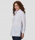Camisa mujer Manga Roll Up Livia Blanca