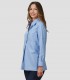 Camisa mujer Manga Roll Up Livia Celeste