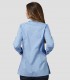 Camisa mujer Manga Roll Up Livia Celeste