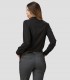 Camisa mujer Giulia Negra para camarera