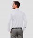 Camisa hombre cuello Mao Interlock Pietro Blanca