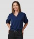 Blusa mujer manga Roll Up Micaela Marino