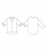 Blusa mujer manga Roll Up Micaela