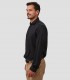 Camisa hombre Slim Fit Salvatore Negra