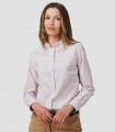 Camisa mujer cuello Mao Viola