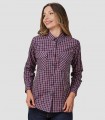 Camisa mujer Cuadros Caterina Rojo