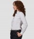 Camisa mujer cuello Mao Ginevra
