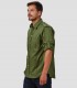 Camisa unisex manga Roll Up Michele Caqui