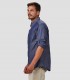 Camisa hombre Slim Fit Cremalleras Fabio