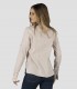 Guayabera mujer Cuello Mao Isabela Beige