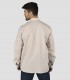 Guayabera hombre Cuello Mao Borneo Beige