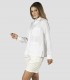 Guayabera mujer Cuello camisero Sumatra Blanca