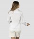 Guayabera mujer Cuello camisero Sumatra Blanca