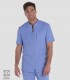 Casaca unisex elástica cremallera Azul