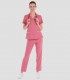 Casaca sanidad mujer elástica Rosa