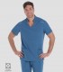 Casaca sanidad unisex elástica Petróleo