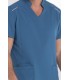 Casaca sanidad unisex elástica Petróleo
