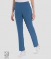 Pantalón sanitario mujer elástico Petróleo