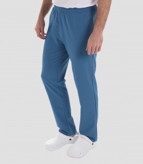Pantalón sanitario elástico Petróleo sin bolsillos