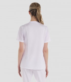 Casaca sanitaria mujer Microfibra elástica Raso