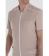 Casaca sanitaria unisex elástica Beige
