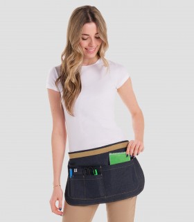 Delantal bandolera multibolsillos Tejano
