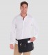 Delantal bandolera multibolsillos Negro