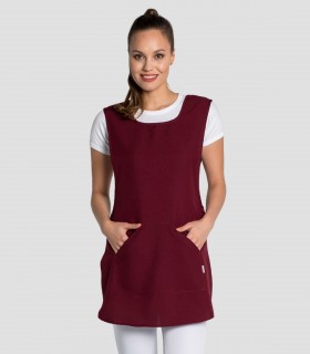 Casulla clásica botones laterales Granate