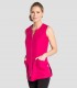 Casaca Laboral sin mangas Fucsia