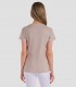 Casaca laboral mujer Beige franjas