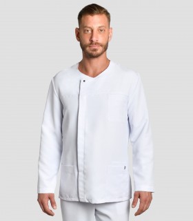 Casaca sanitaria Microfibra Blanca