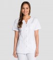 Casaca sanitaria clásica mujer Blanca