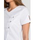 Chaqueta sanitaria costadillo Cool Dry Blanca