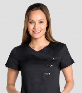 Chaqueta sanitaria costadillo Cool Dry Negra