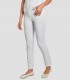 Pantalón de mujer bielástico Push-up Blanco