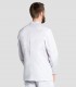 Chaqueta caballero cuello tirilla Blanca Manga larga