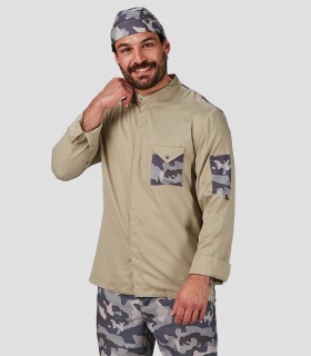 Chaqueta cocina unisex combi canalé Táctico