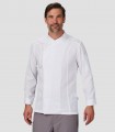 Chaqueta cocina Diaz Súper Slim Fit Blanca