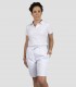 Bermuda unisex Microfibra Blanca