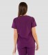Casaca sanitaria mujer Microfibra elástica 360 Morado