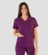 Casaca sanitaria mujer Microfibra elástica 360 Morado