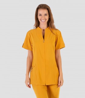 Casaca sanitaria Yanira Microfibra elástica 360 Albero