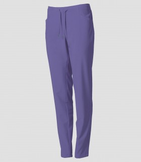 Pantalón sanitario mujer Microfibra elástica 360 Lila