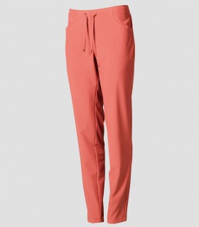 Pantalón sanitario mujer Microfibra elástica 360 Coral