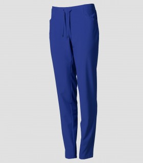 Pantalón sanitario mujer Microfibra elástica 360 Azulina