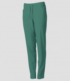 Pantalón sanitario mujer Microfibra elástica 360 Verde