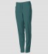 Pantalón sanitario mujer Microfibra elástica 360 Verde petróleo